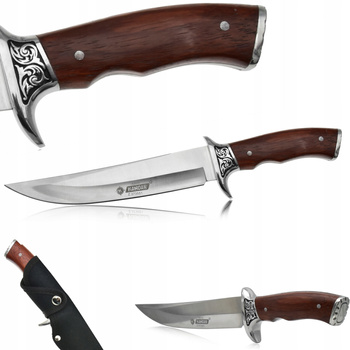 KANDAR Nóż Myśliwski Survivalowy Taktyczny Pochwa