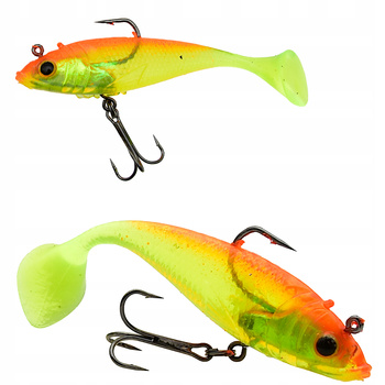 GUMA Uzbrojona w główkę jigową i kotwicę przynęta kopyto 8,5 cm 13 g