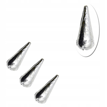 Ołów CIĘŻAREK ŁEZKA PRZELOTOWA OLIWKA 12 g / 3 szt