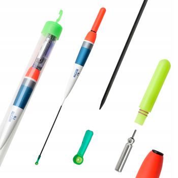 SPŁAWIK świecący LED do połowów nocą Stały na Baterie 3,5g + bateria i TUBA