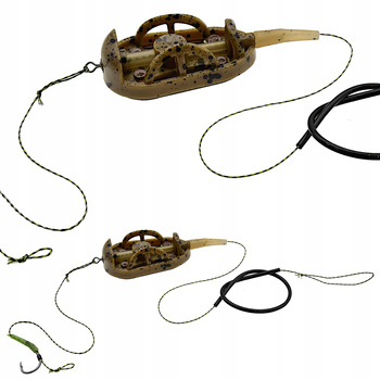 Gotowy Uzbrojony koszyk metod Method Feeder 20g #8