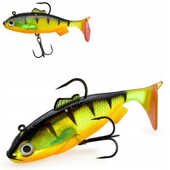 GUMA Uzbrojona w główkę jigową i kotwicę przynęta kopyto 8 cm 19,5 g