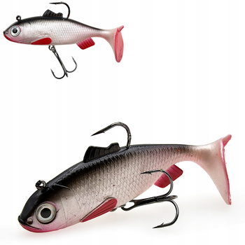 GUMA Uzbrojona w główkę jigową i kotwicę przynęta kopyto 6 cm 9,5 g