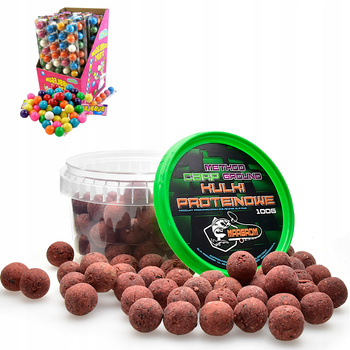 KULKI PROTEINOWE MARGROM 16mm 100g GUMA BALONOWA