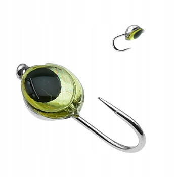 Mormyszka Wolframowa Podlodowa z oczkiem