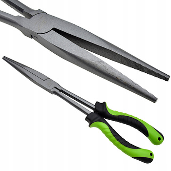 Szczypce wędkarskie długie 28,5cm precyzyjne szczypce do zacięć odhaczania