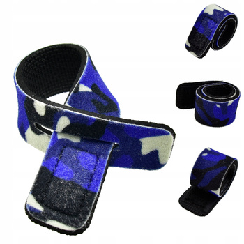 RZEP do spinania wędki wędek 3 x 24 cm opaska rzepy kolor MORO