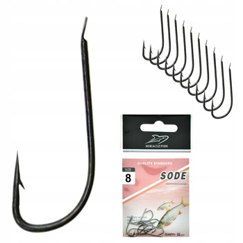 Zestaw Haczyków Haczyki SODE z łopatką nr 8