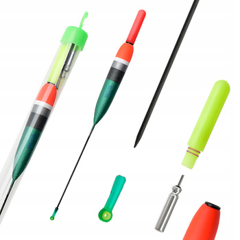 SPŁAWIK świecący LED do połowów nocą Stały na Baterie 4g + bateria i TUBA