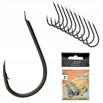 Zestaw Haczyków Haczyki CHINU nr 3 - 10 szt