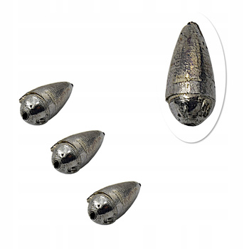 Ołów CIĘŻAREK ŁEZKA PRZELOTOWA OLIWKA 10 g / 3 szt