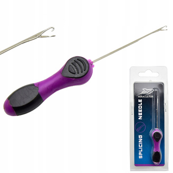 IGŁA Splicing Needle z zapinką do splicingu i kulek proteinowych ŻYWCA GUM