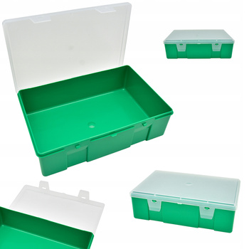 Solidne Pudełko pojemnik wędkarski ~ 26x17x8 cm 2,5L