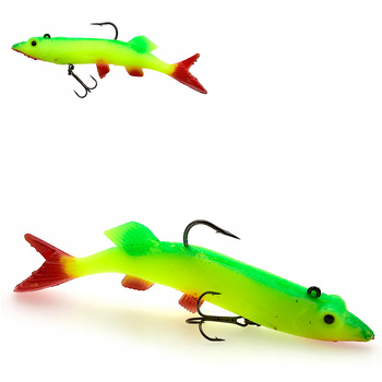 GUMA Uzbrojona w kotwicę i główkę jigową Kopyto przynęta 14 cm 38 g