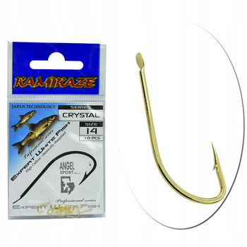 Haczyk Haczyki KAMIKAZE CRYSTAL Nr 14 (10szt) Kute