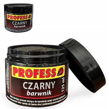 BARWNIK CZARNY W PROSZKU PROFESS 125 ml