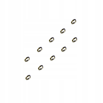 Kółka ŁĄCZNIKOWE 4mm Assan 10 szt. srebrne