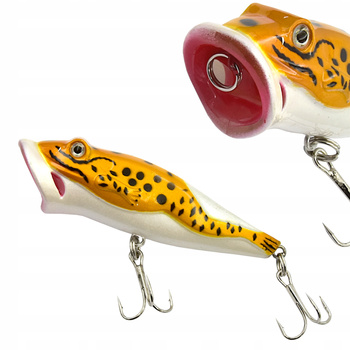 Żaba WOBLER powierzchniowy Popper 3D EYES 12g 8cm