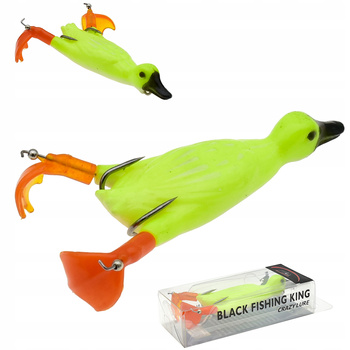 KACZKA antyzaczepowa 3D Wobler Spinning Szczupak