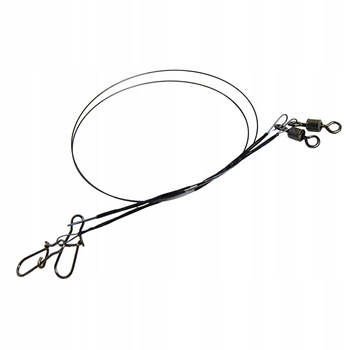 PRZYPONY TYTANOWE 20 cm 7 kg - 2szt przypon tytan