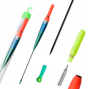 SPŁAWIK świecący LED do połowów nocą Stały na Baterie 3,5g + bateria i TUBA