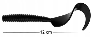 Guma Twister 12 cm okoń pstrąg szczupak 9 g