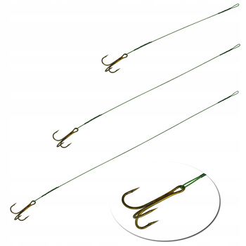 3 x PRZYPON Stalowy + Kotwica No. 4 Dozbrojka