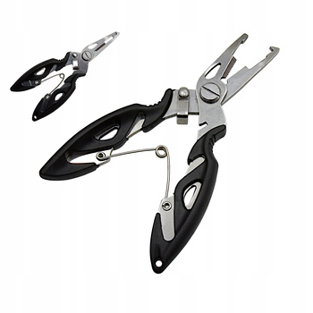 SZCZYPCE KLESZCZE wędkarskie wygięte 12,5 cm