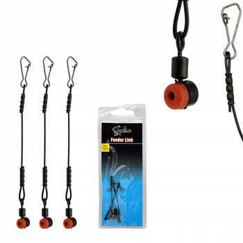 3 x SZTYWNY ŁĄCZNIK Koszyka Zanętowego Feeder Links 5 cm