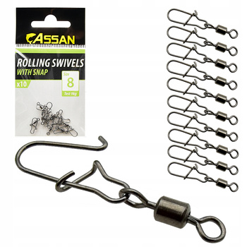 Agrafka z Krętlikiem KRĘTLIK Agrafka 10 szt/ r. 8