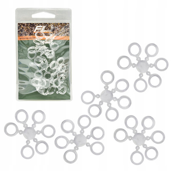 Gumki lateksowe do przynęt KULEK PELLETU 1cm 30szt