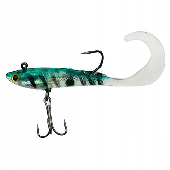 GUMA Uzbrojona w główkę jigową i kotwicę przynęta twister 8 cm 7 g