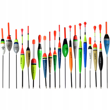 ZESTAW SPŁAWIKÓW 20 sztuk Spławiki SPŁAWIK 24h TOP