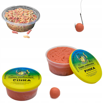 Gotowe Proteinowe CIASTO WĘDKARSKIE 80g Pinka