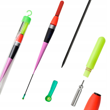 SPŁAWIK świecący LED do połowów nocą Stały na Baterie 7 g + bateria i TUBA