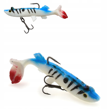 GUMA Uzbrojona w kotwicę i główkę jigową Kopyto przynęta 10 cm 15 g