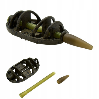 KOSZYK do metody Koszyczek METHOD FEEDER Inline Dura Flat X-large 50g