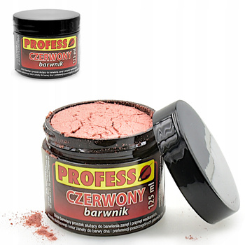 BARWNIK CZERWONY W PROSZKU PROFESS 125 ml