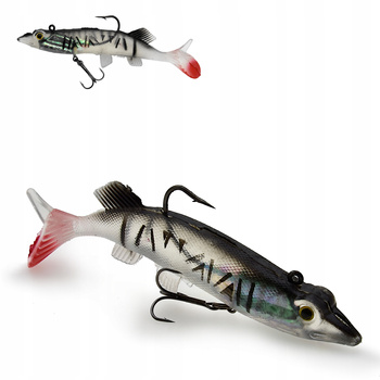 GUMA Uzbrojona w kotwicę i główkę jigową Kopyto przynęta 14 cm 38 g