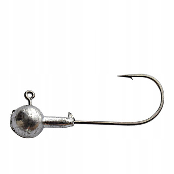 GŁÓWKA JIGOWA Black Nickel 9 g HAK 4/0 JAPAN HOOK