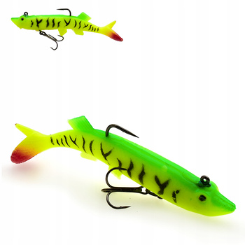 GUMA Uzbrojona w kotwicę i główkę jigową Kopyto przynęta 12 cm 23 g