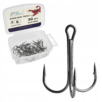 30 x Super Mocne Kotwice kotwiczki r 6 B. Nickel