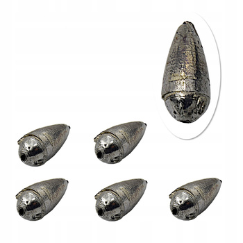 Ołów CIĘŻAREK ŁEZKA PRZELOTOWA OLIWKA 1,5 g / 5szt