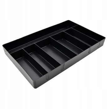 Wkład organizera do pojemnika MAXI 2,5L Anplast czarny