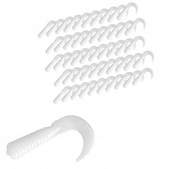Zestaw 50 sztuk Guma Twister 3cm na okonia pstrąga