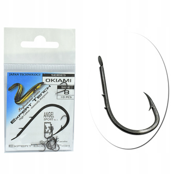 Haczyk Haczyki Kamikaze OKIAMI Nr 8 (10 szt) Kute