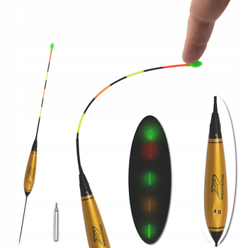 SPŁAWIK świecący LED Przelotowy na Baterie 4 g