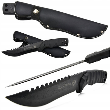 KANDAR Nóż Myśliwski Wojskowy Taktyczny + Pochwa