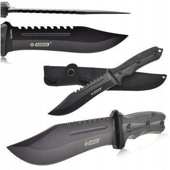 KANDAR Nóż Taktyczny Wojskowy Survival Pokrowiec