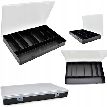 Pudełko Skrzynka Wędkarska 7 - komorowy ORGANIZER MIDI BOX